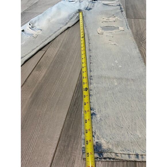 Aeropostale Men’s Distressed Straight-Leg Jeans Size 32x32 Rugged Y2K Everyday - Picture 9 of 9